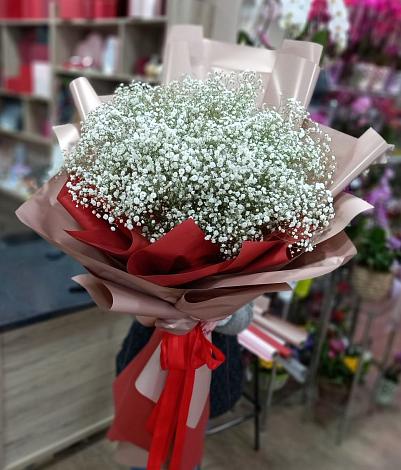 Букет цветов из: Гипсофила в Шиткино