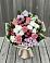 Букет цветов из: Альстромерии, Гвоздики, Розы и Хризантемы в Шиткино