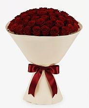 Букет 101 Бордовая роза Блэк Бакарра в Шиткино