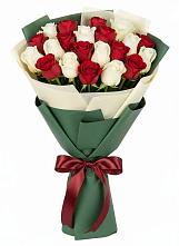 Букет Микс из красных и белых роз #REPLACE_PRED# Шиткино