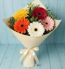 Букет цветов из:  Герберы в Шиткино