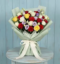 Букет цветов из:  Розы #REPLACE_PRED# Шиткино