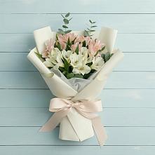 Букет цветов из:  Альстромерии #REPLACE_PRED# Шиткино