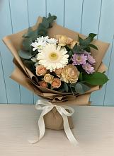 Букет цветов из:  Герберы и Хризантемы #REPLACE_PRED# Шиткино