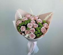 Букет цветов из:  Розы и Хризантемы в Шиткино