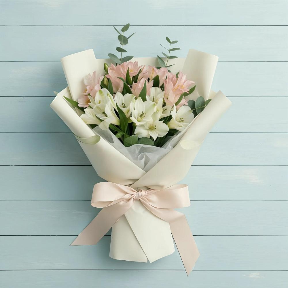 Букет цветов из: Альстромерии в Шиткино